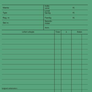 F44 auto-reparationskort