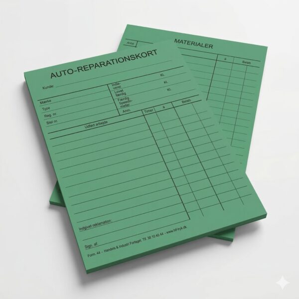 F44 auto-reparationskort